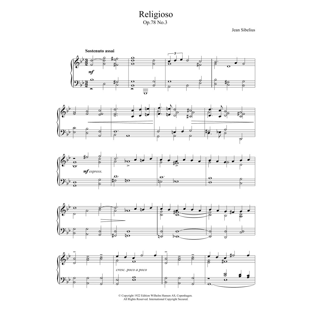 Religioso, Op.78 No.3