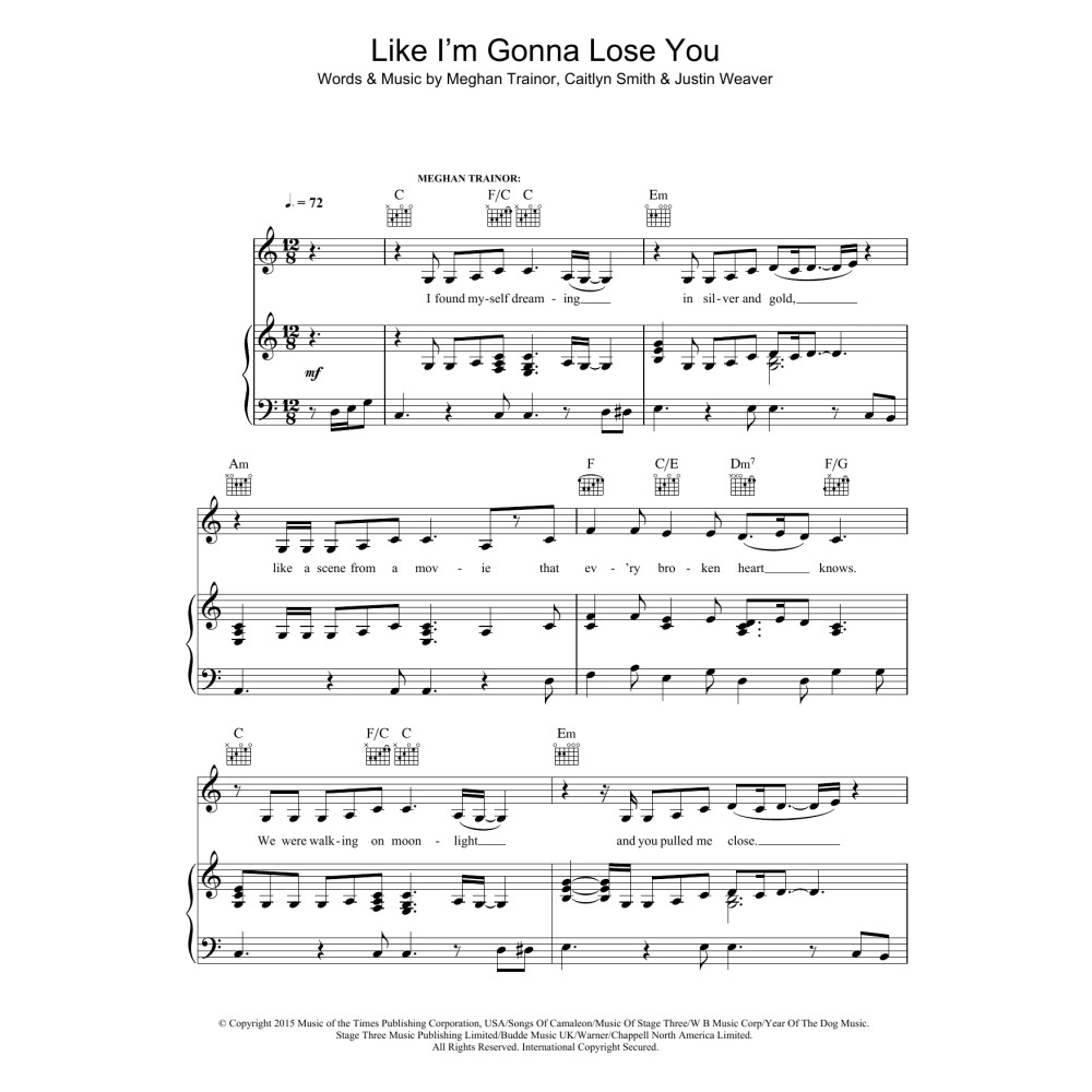 Like I'm Gonna Lose You (featuring John Legend)