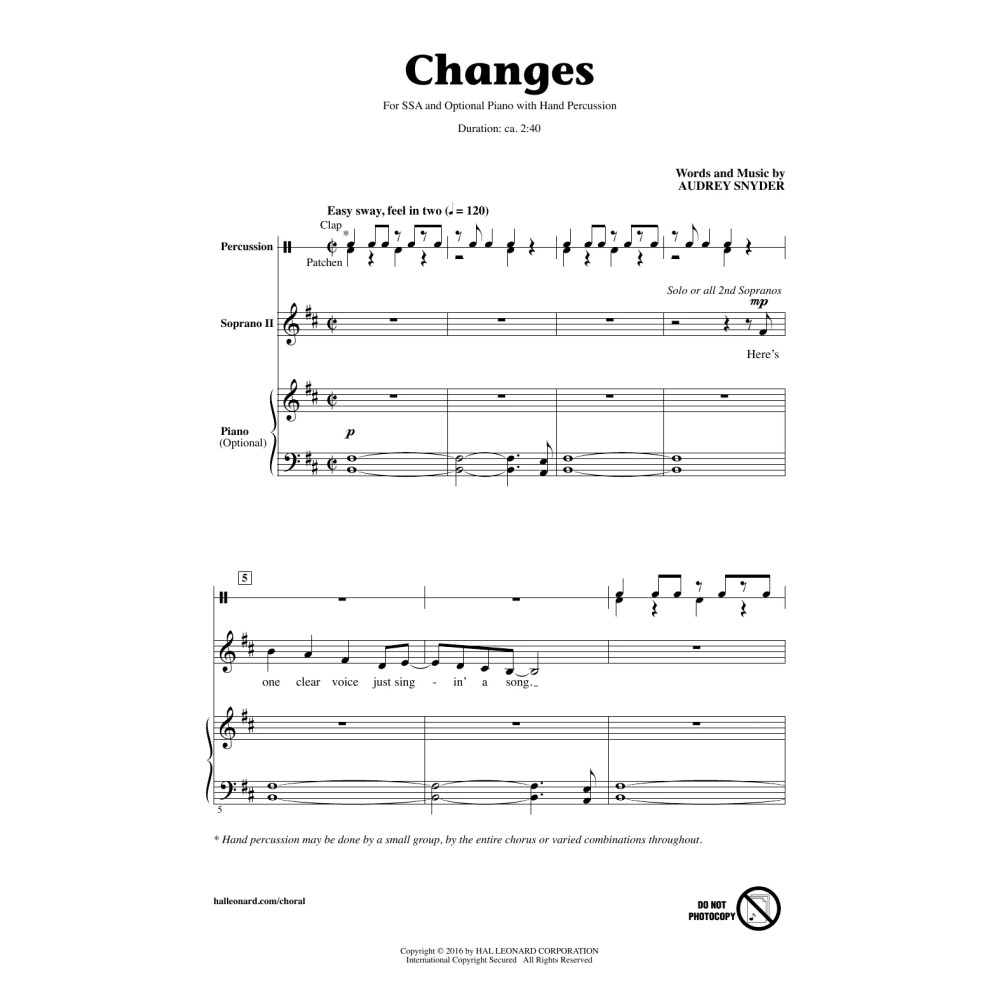 Changes