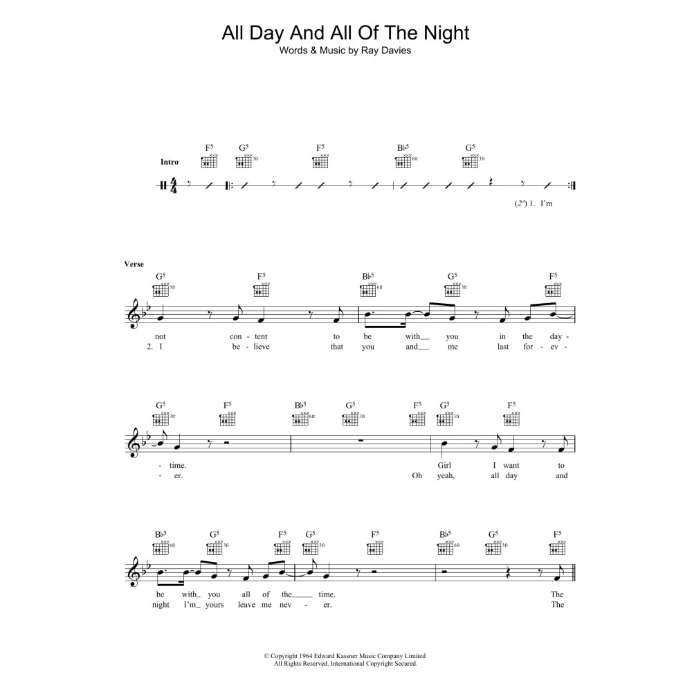 All Day And All Of The Night