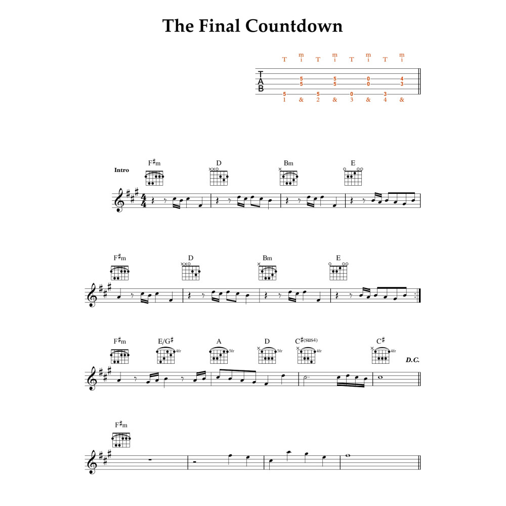 Final Countdown