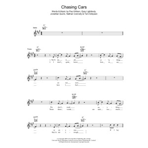 Chasing Cars