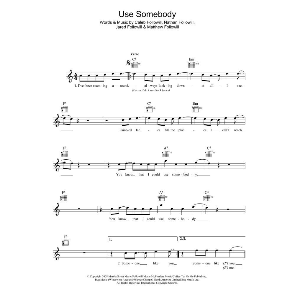 Use Somebody