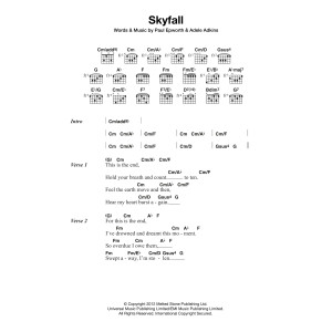 Skyfall (from the Motion Picture Skyfall)
