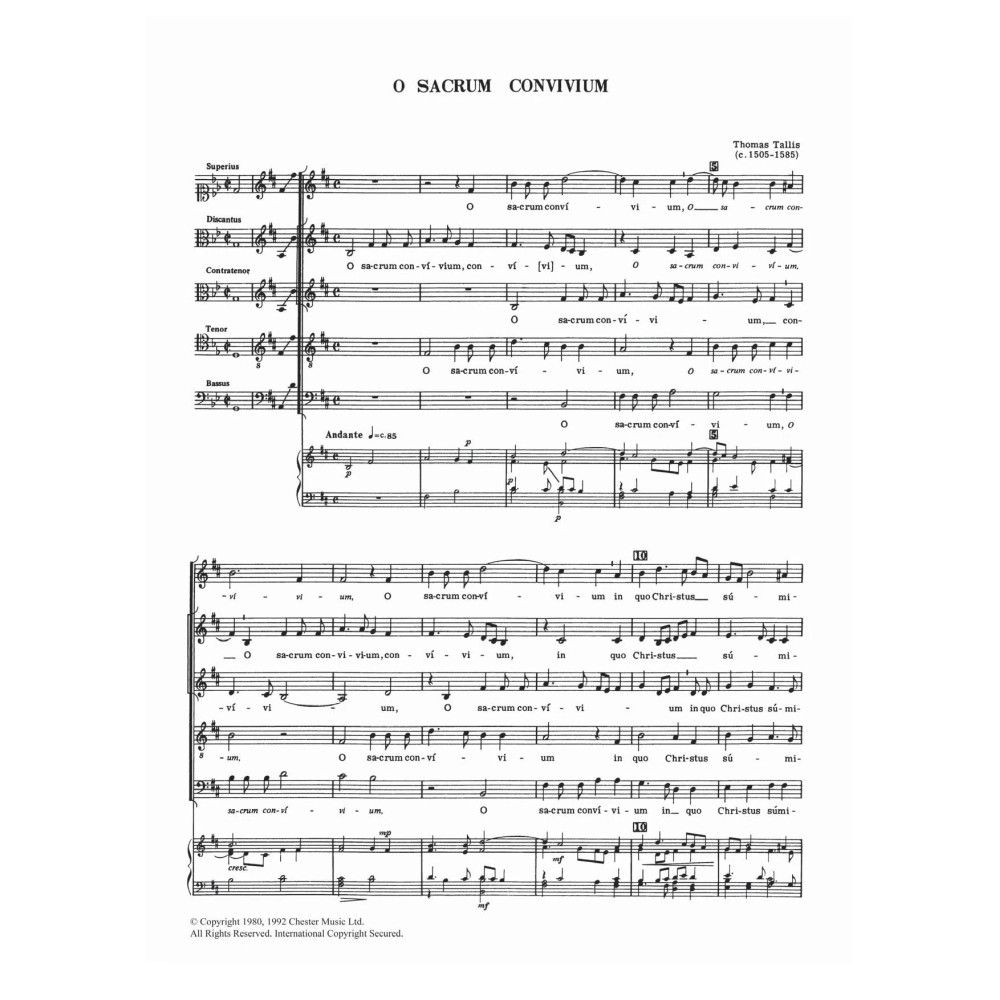 O Sacrum Convivium