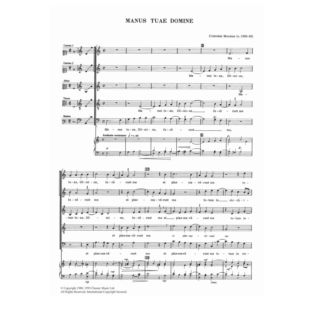 Manus Tuae Domine