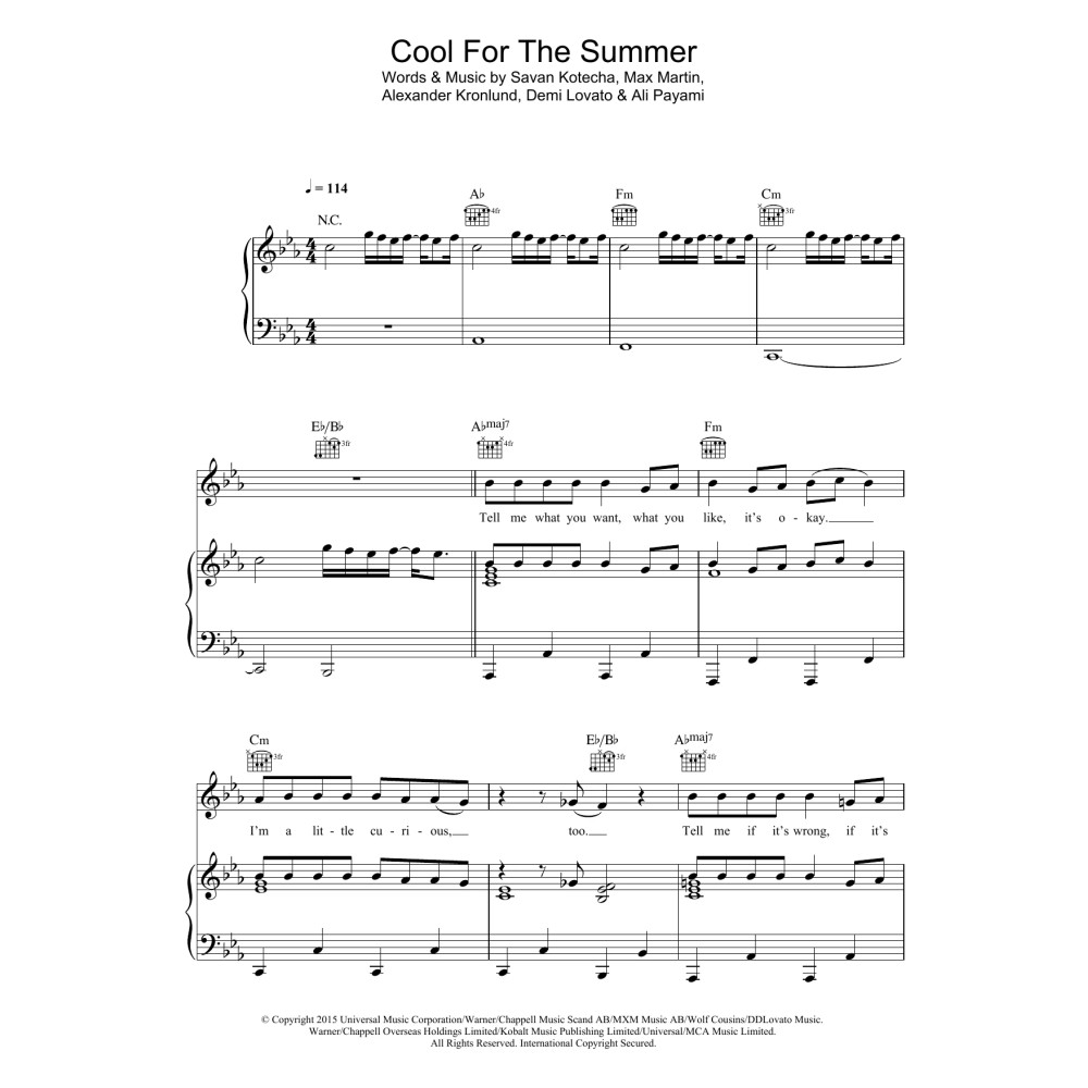 Cool For The Summer