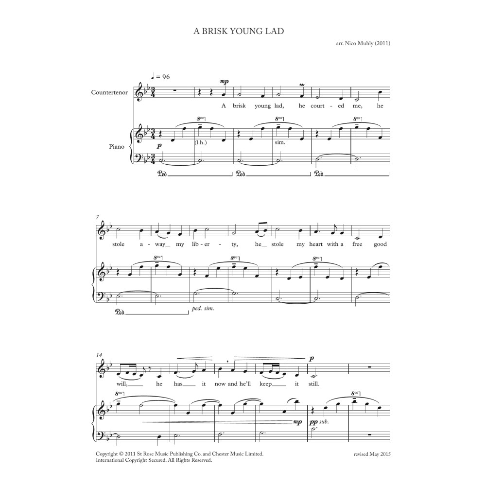 A Brisk Young Lad (from 'Four Traditional Songs')