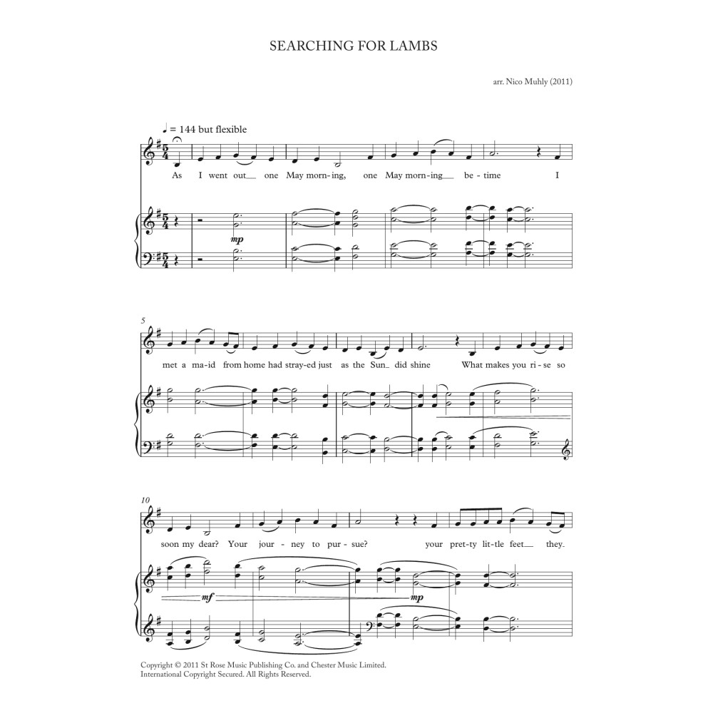 Searching For Lambs (from 'Four Traditional Songs')