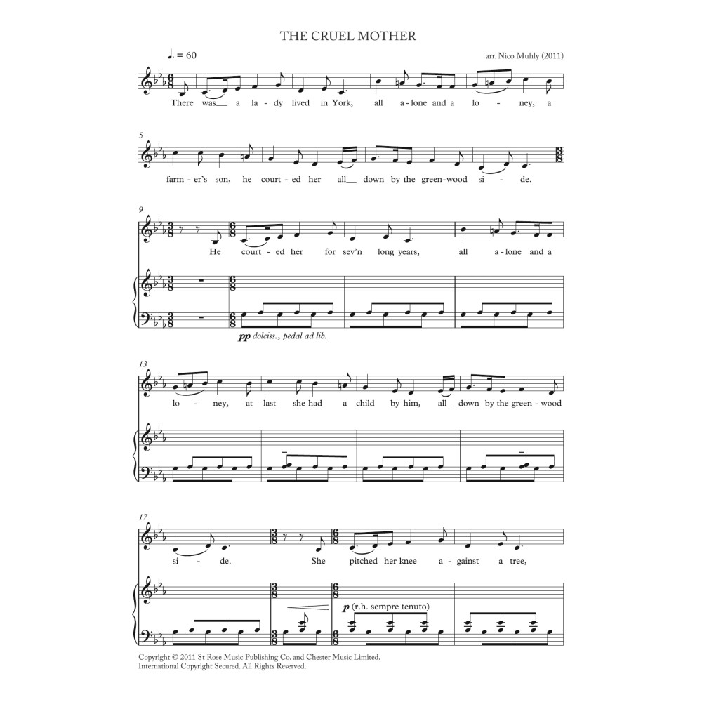 The Cruel Mother (from 'Four Traditional Songs')