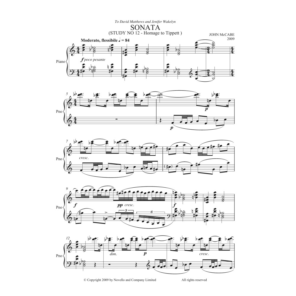 Sonata (Study No. 12)