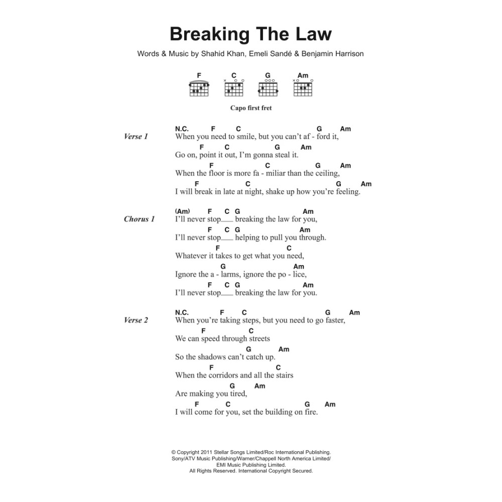 Breaking The Law