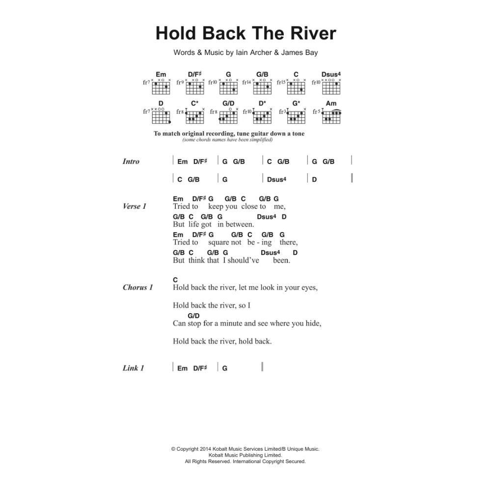 Hold Back The River