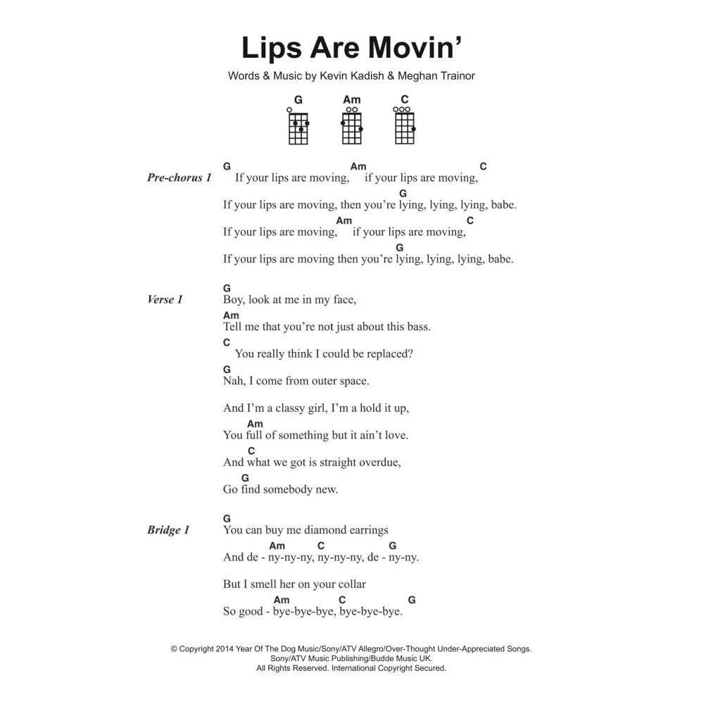Lips Are Movin'