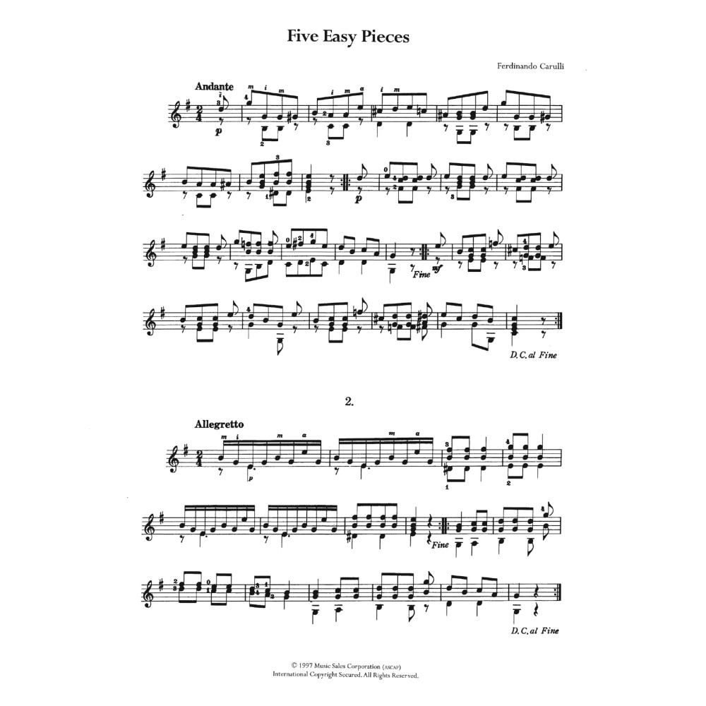 Five Easy Pieces