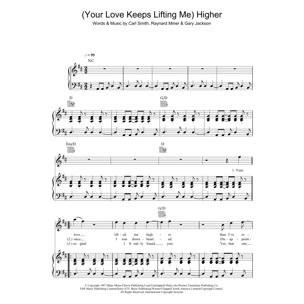 (Your Love Has Lifted Me) Higher And Higher