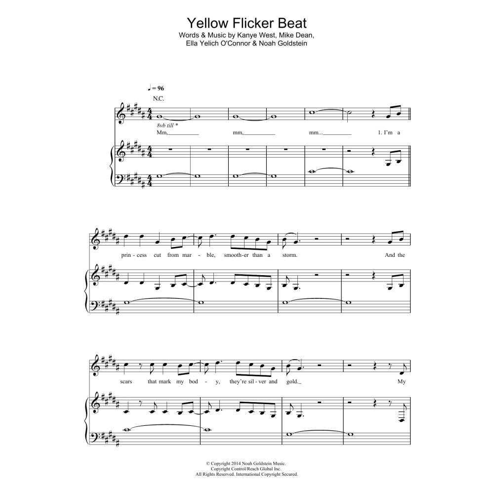 Yellow Flicker Beat