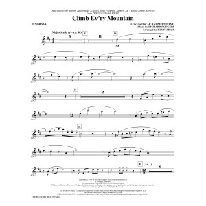 Climb Ev'ry Mountain - Bb Tenor Saxophone