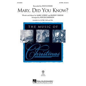 Mary, Did You Know? (arr. Roger Emerson)