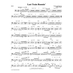 Last Train Runnin' - Bass