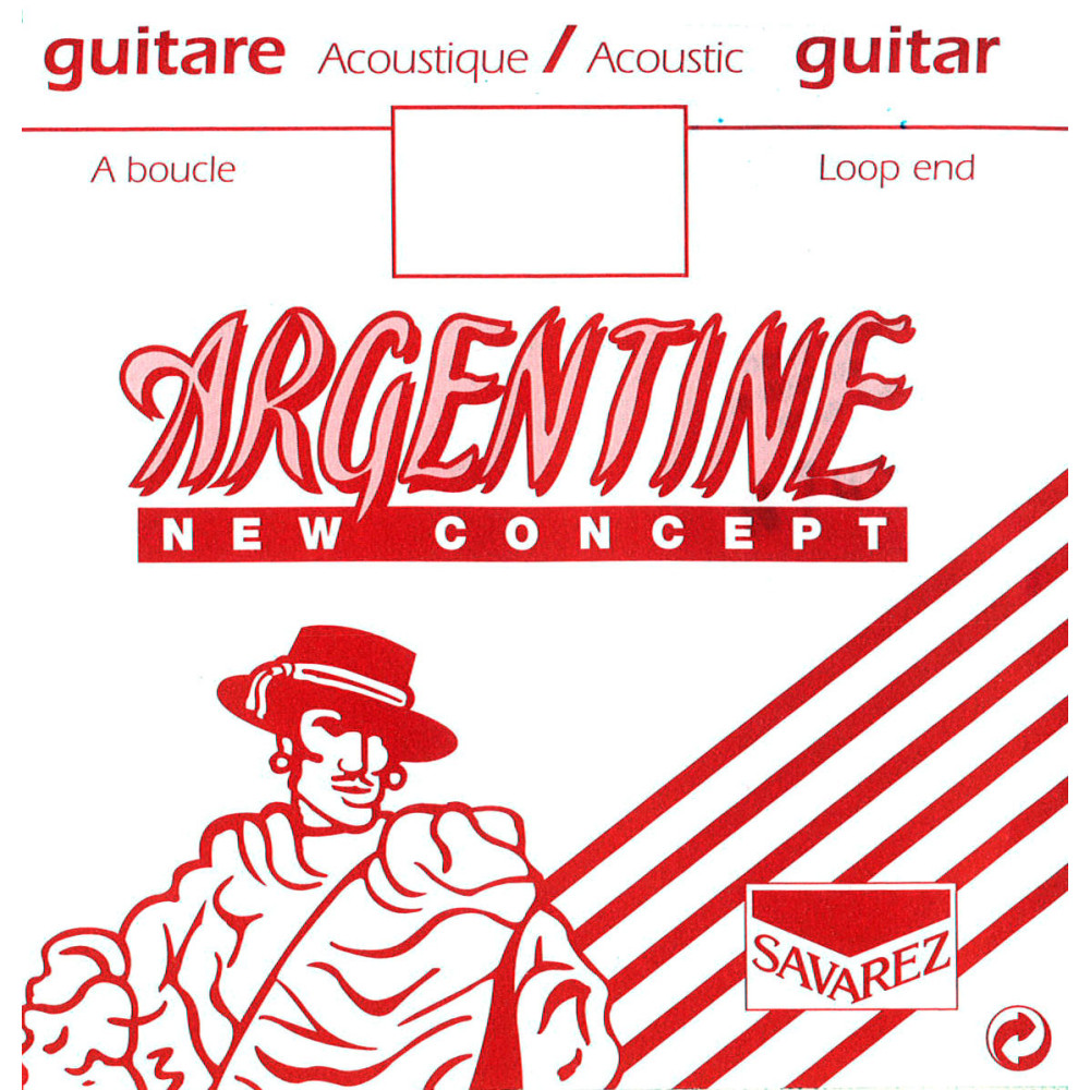 Argentinische Saite Mi6 Schlaufe
