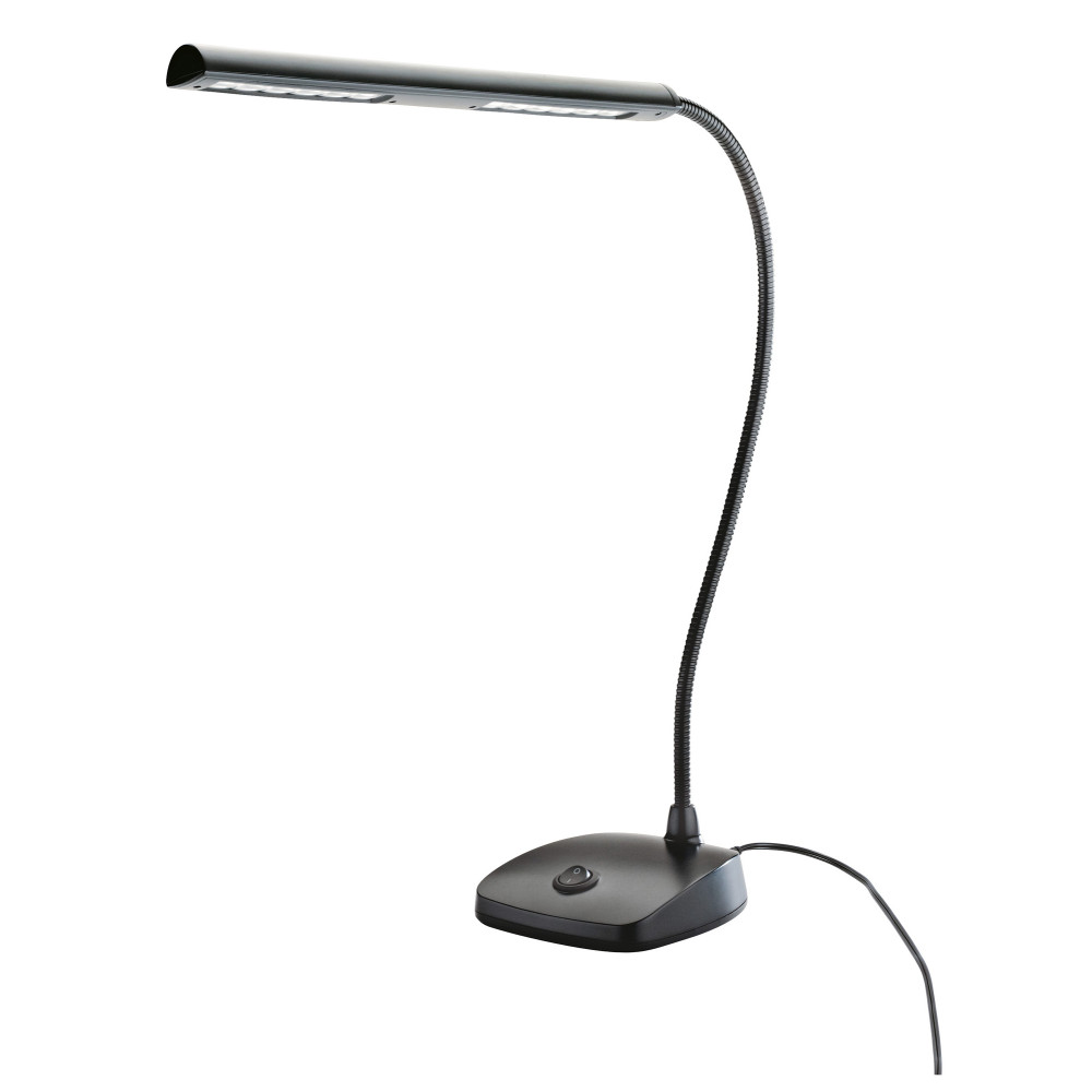 Km Lampe Klavier 12 LEDs Noir