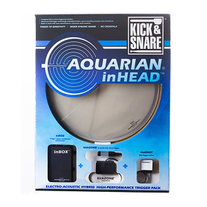 Aquarian Pack Kick & Snare Inhead 14"