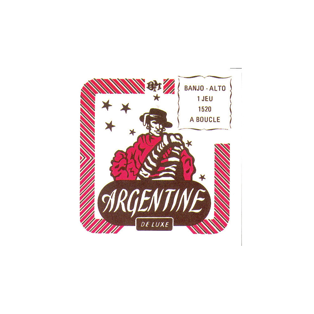 Juego argentino de banjo alto