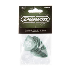 Beutel mit 12 Dunlop Gator Grip 150 Plektren