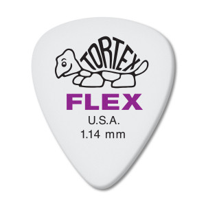 Beutel mit 12 Dunlop Tortex F 114 Plektren