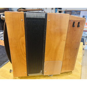 Maugein Pommier - Solid wood 2-row diatonic accordion