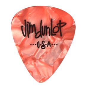 72 Plektren Dunlop Genuine Orange Hv