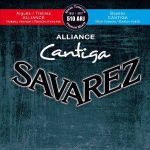Savarez Alliance Cantiga Satz Rot/Blau