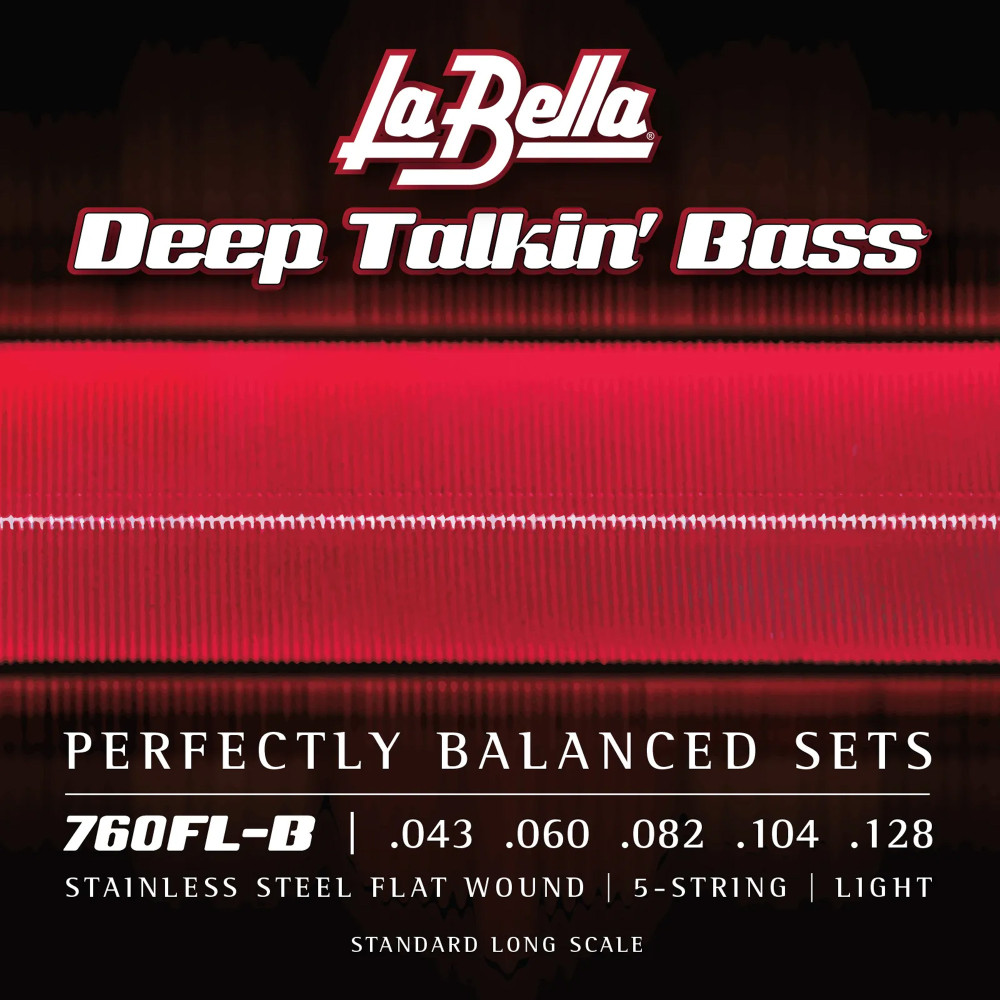 Basssaiten-Set La Bella Deep Talkin Fl 43-128