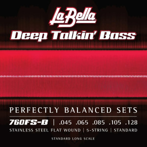Basssaiten-Satz La Bella Deep Talkin Fl 45-128