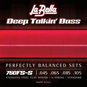 Bass-Saitensatz La Bella Deep Talkin Fl 45-105