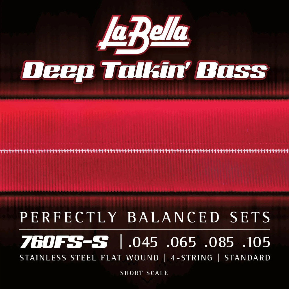 Bass-Saitensatz La Bella Deep Talkin Fl 45-105