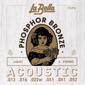 Akustik-Saitensatz La Bella Ph. Bronze 12-52