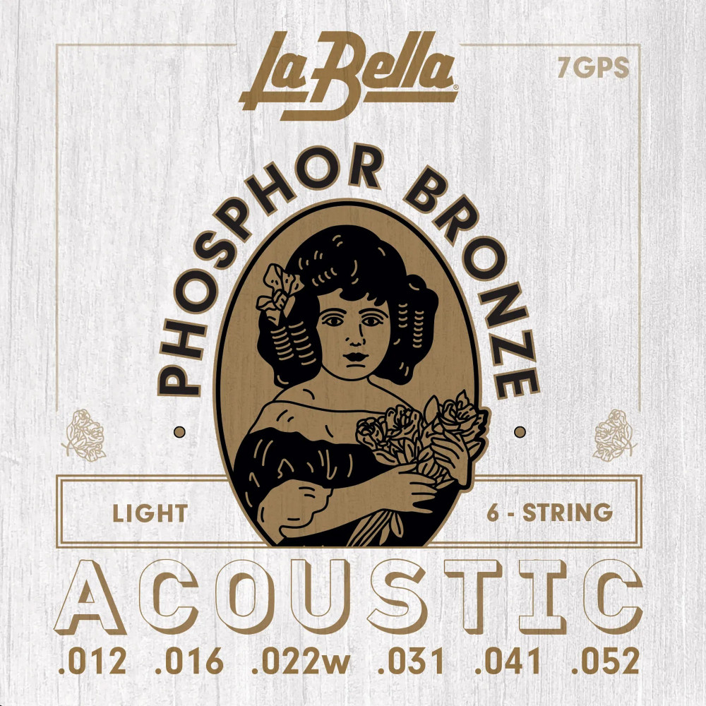 Akustik-Saitensatz La Bella Ph. Bronze 12-52