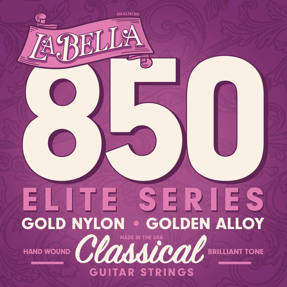 Klassischer Satz La Bella Elite Nylon Gold