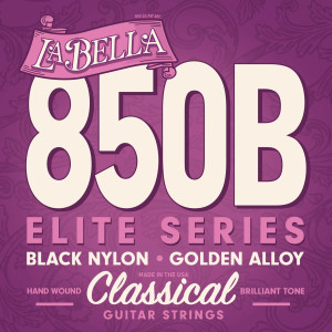 Klassischer Satz La Bella Elite Nylon Black