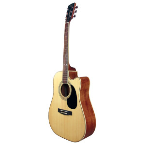 Gitarre Cort Ad880ce Natur Satiniert
