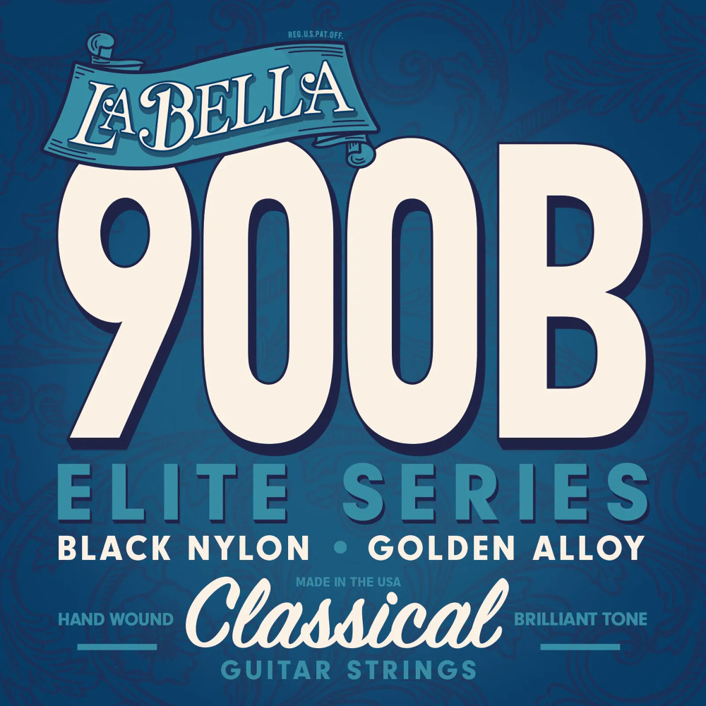 Klassisches Saitenset La Bella Elite Nylon Black