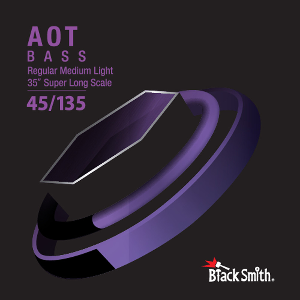 Black Smith Saitensatz für 5-saitigen Bass 45-135 35