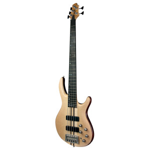 Cort A5 Plus Bass Ahorn-Mahagoni Natur