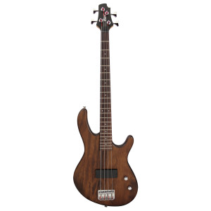 Cort Action Junior Bass offenporig Walnuss