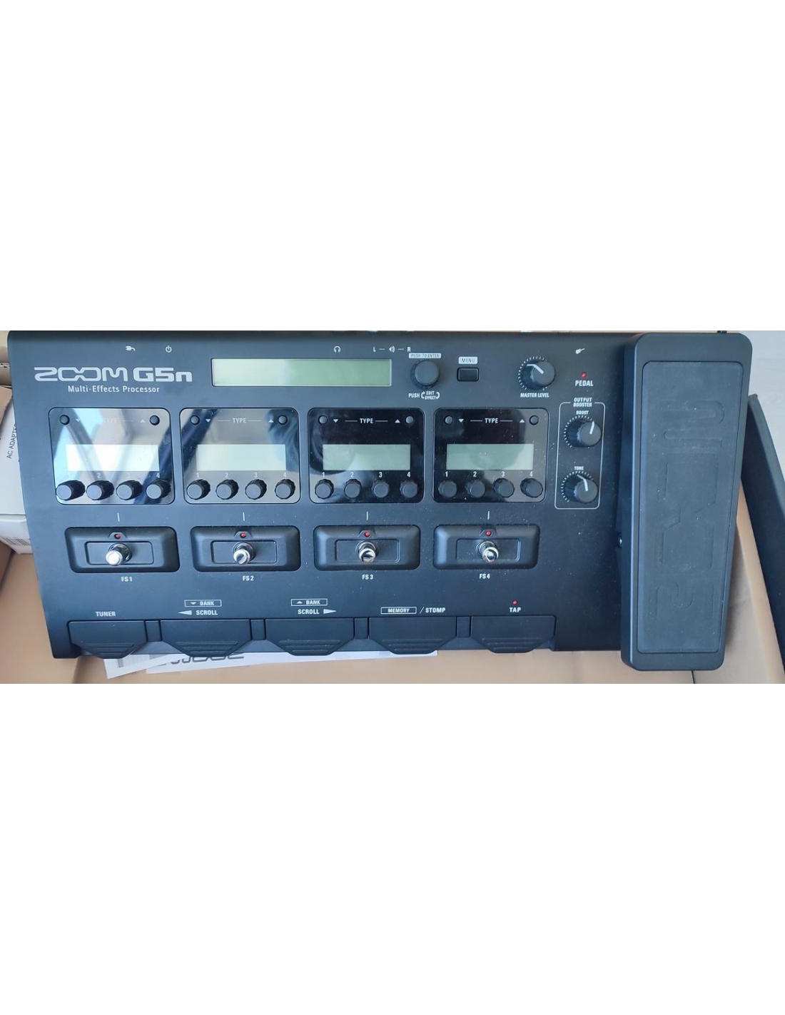 【zoom G5n】 G5N Multi-Effects Processor | ZOOM
