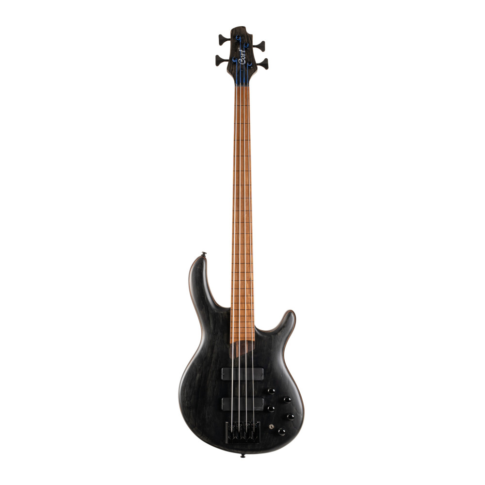Cort B4 Element Fretless Bass Schwarz