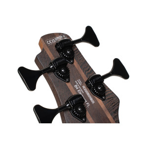 Cort B4 Element Fretless Bass Schwarz