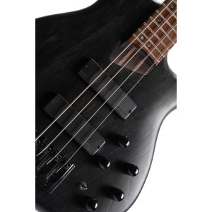Cort B4 Element Bass Schwarz Offene Porenstruktur